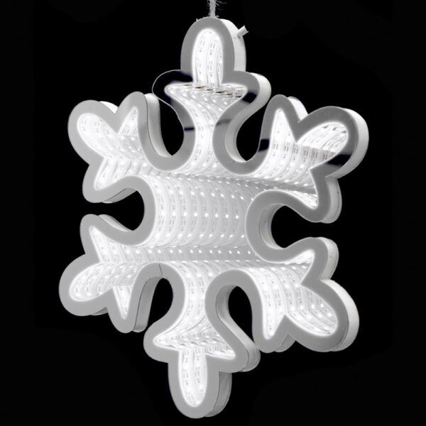 xristougenniatiki xiononifada 3d led asimi 30cm IL 67334b 1000x1000